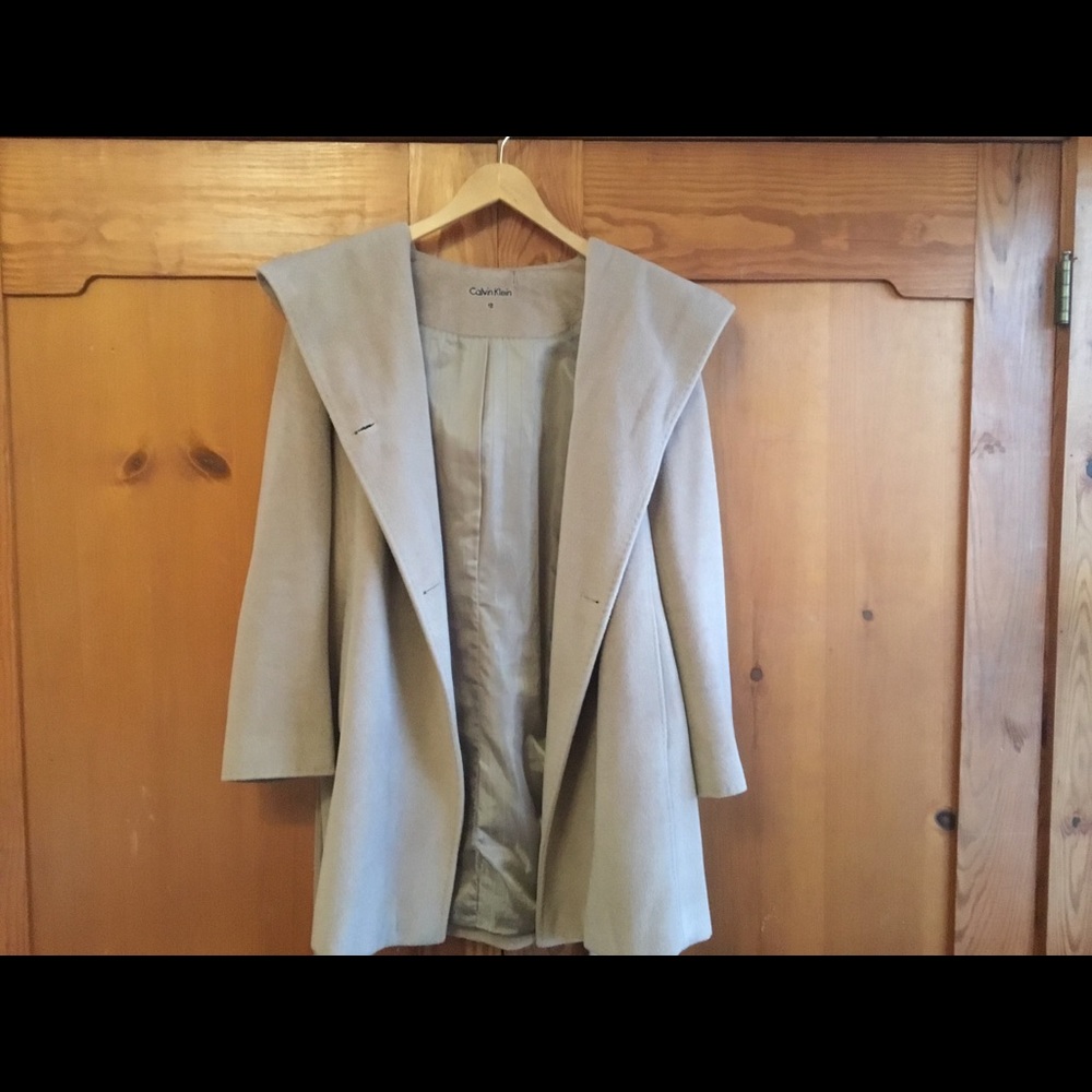 Calvin Klein hooded coat